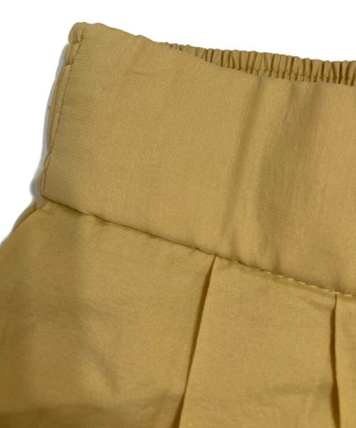 BEAUTY&YOUTH（ビューティーアンドユース）BEAUTY&YOUTH (ビューティーアンドユース) ワイドパンツ イエロー サイズ:FREEの古着・服飾アイテム