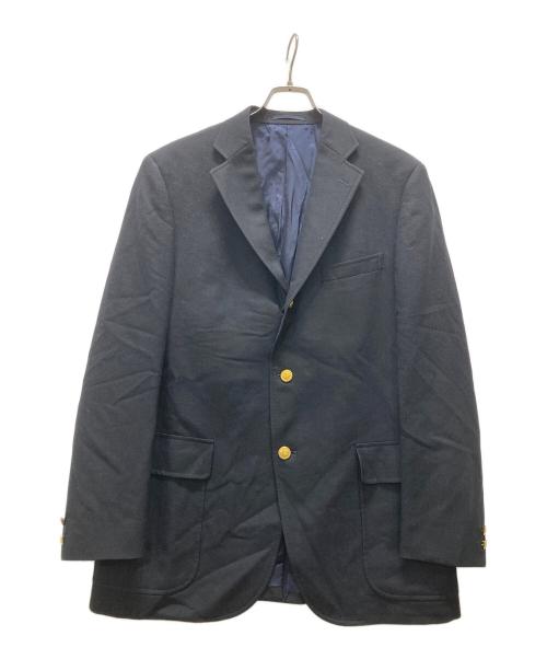 J.PRESS（ジェイプレス）J.PRESS (ジェイプレス) 金釦テーラードジャケット ブラック サイズ:AB8の古着・服飾アイテム