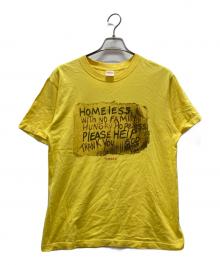 TENBOX（テンボックス）の古着「GOD BLESS YOU プリントTシャツ」｜イエロー