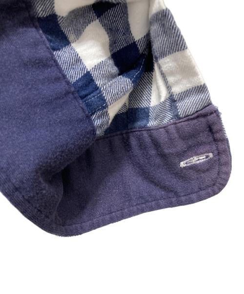 BLACK LABEL CRESTBRIDGE（ブラックレーベル クレストブリッジ）BLACK LABEL CRESTBRIDGE (ブラックレーベル クレストブリッジ) チェックBDシャツ ネイビー サイズ:2の古着・服飾アイテム