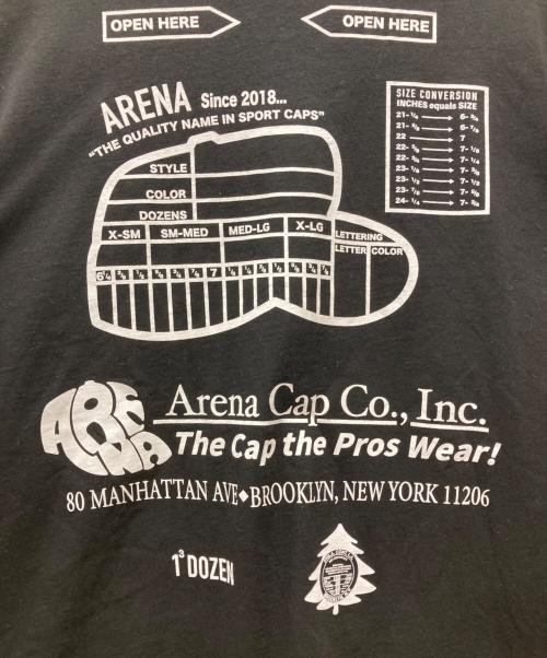 Arena embroidery（アリーナ エンブロイダリー）Arena embroidery (アリーナ エンブロイダリー) BEAMS (ビームス) ロングスリーブカットソー ブラック サイズ:XLの古着・服飾アイテム