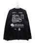 Arena embroidery (アリーナ エンブロイダリー) BEAMS (ビームス) ロングスリーブカットソー ブラック サイズ:XL：3500円