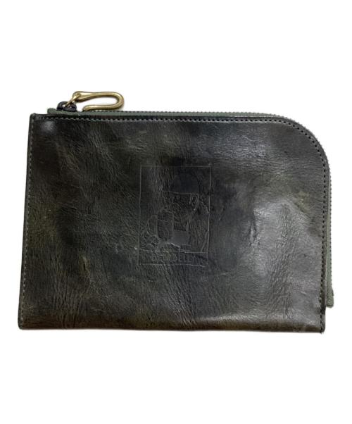 BEERBELLY（ビアベリー）BEERBELLY (ビアベリー) ラウンドジップマルチケース グリーンの古着・服飾アイテム