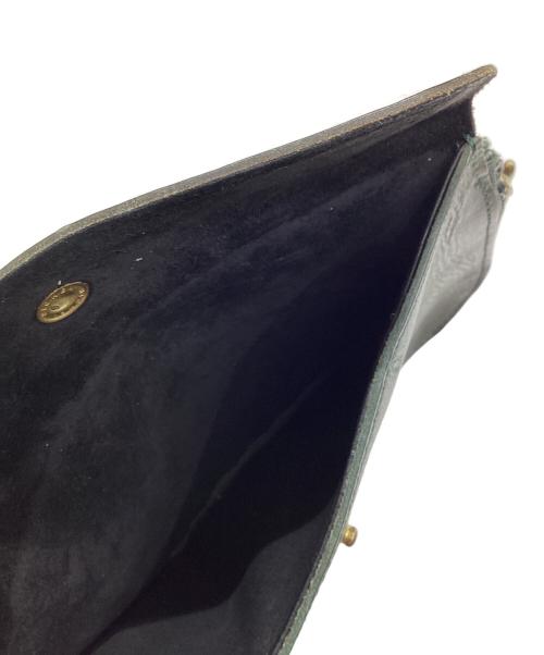 BEERBELLY（ビアベリー）BEERBELLY (ビアベリー) ラウンドジップマルチケース グリーンの古着・服飾アイテム