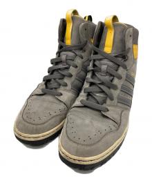 adidas（アディダス）の古着「ハイカットスニーカー」｜グレー