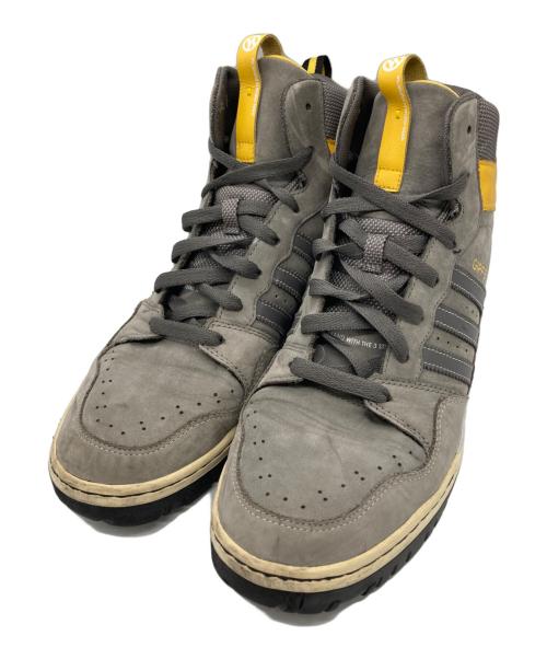 adidas（アディダス）adidas (アディダス) ハイカットスニーカー グレー サイズ:26の古着・服飾アイテム