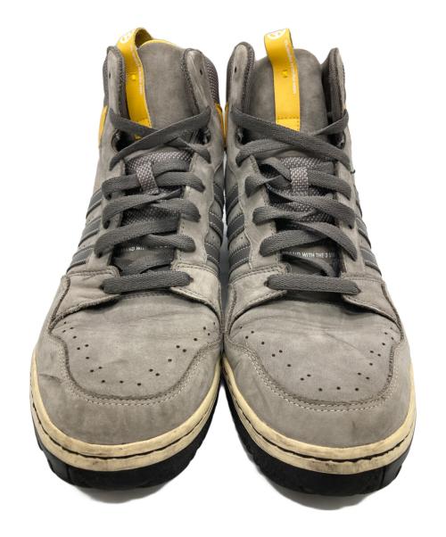 adidas（アディダス）adidas (アディダス) ハイカットスニーカー グレー サイズ:26の古着・服飾アイテム