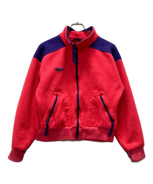 Columbia（コロンビア）Columbia (コロンビア) USA製フリースジャケット ピンク サイズ:Lの古着・服飾アイテム