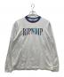 RIPNDIP（リップンディップ）の古着「ロゴ刺繍Tシャツ」｜グレー