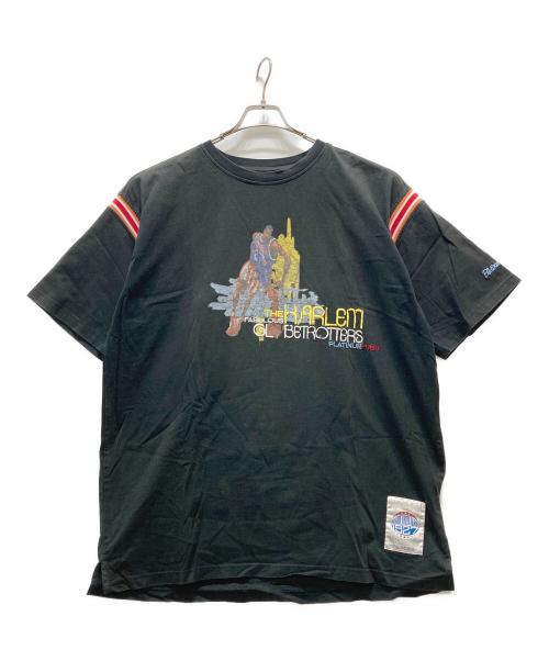 PLATINUM FUBU（プラチナムフブ）PLATINUM FUBU (プラチナムフブ) HARLEM GLOBETROTTERS Tシャツ ブラック サイズ:XXLの古着・服飾アイテム