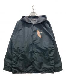 RIPNDIP×MUST BE NICE（リップンディップ）の古着「コーチジャケット」｜ブラック