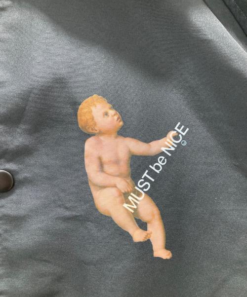 RIPNDIP（リップンディップ）RIPNDIP (リップンディップ) MUST BE NICE コーチジャケット ブラック サイズ:Lの古着・服飾アイテム