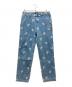 RIPNDIP（リップンディップ）の古着「Dance party print denim pants」｜インディゴ