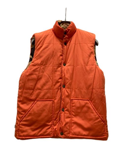 RIPNDIP（リップンディップ）RIPNDIP (リップンディップ) リバーシブル中綿ベスト ベージュ サイズ:Sの古着・服飾アイテム