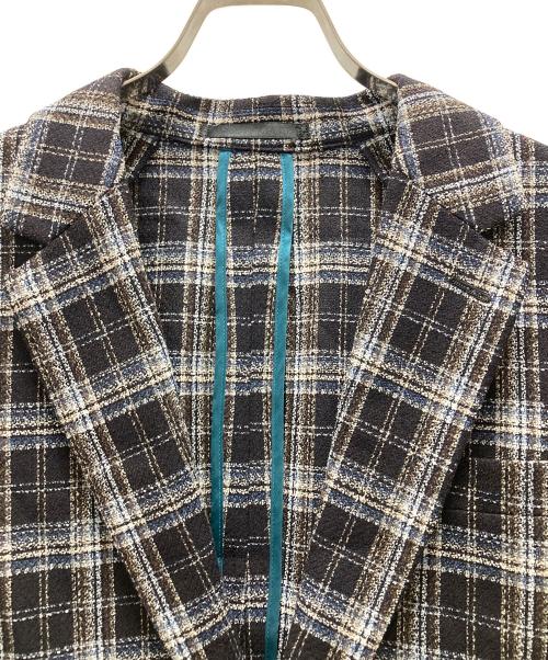 PAUL SMITH（ポールスミス）PAUL SMITH (ポールスミス) ブークレチェック 2Bテーラードジャケット ネイビー サイズ:Mの古着・服飾アイテム