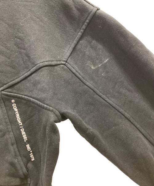 DIESEL（ディーゼル）DIESEL (ディーゼル) スウェット ブラック サイズ:XSの古着・服飾アイテム
