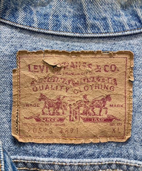 LEVI'S（リーバイス）LEVI'S (リーバイス) 90s USA製デニムジャケット インディゴ サイズ:XLの古着・服飾アイテム