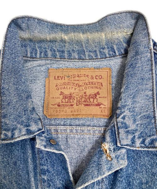 LEVI'S（リーバイス）LEVI'S (リーバイス) 90s USA製デニムジャケット インディゴ サイズ:XLの古着・服飾アイテム