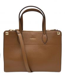 FURLA（フルラ）の古着「AFRODITE 2WAYショルダーバッグ」｜ブラウン