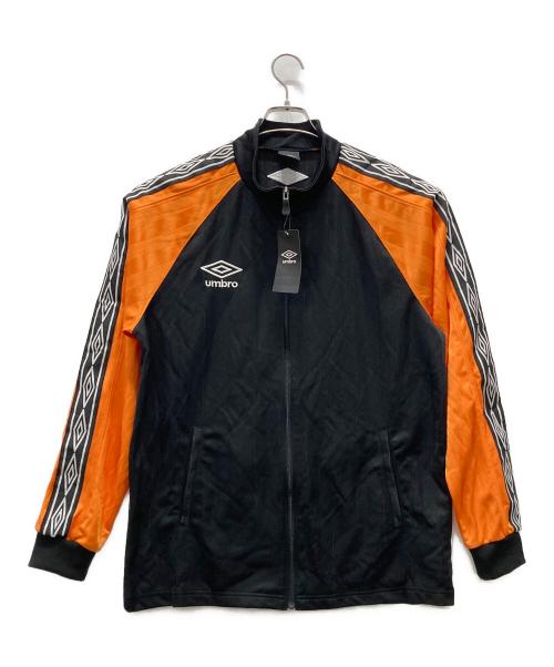 UMBRO（アンブロ）UMBRO (アンブロ) ロゴプリント袖トラックジャケット ブラック サイズ:XOの古着・服飾アイテム