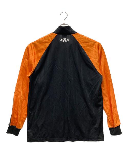 UMBRO（アンブロ）UMBRO (アンブロ) ロゴプリント袖トラックジャケット ブラック サイズ:XOの古着・服飾アイテム