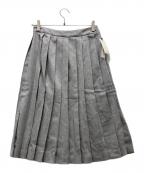 Hands of creationハンズオブクリエイション）の古着「プリーツスカート」｜グレー