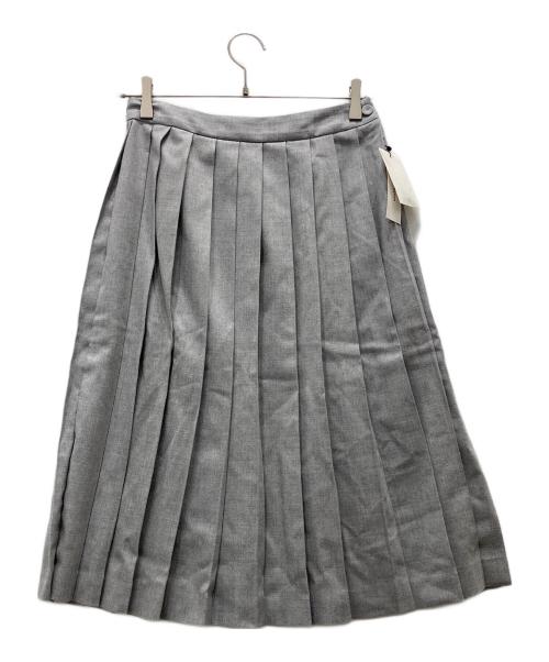 Hands of creation（ハンズオブクリエイション）Hands of creation (ハンズオブクリエイション) プリーツスカート グレー サイズ:F 未使用品の古着・服飾アイテム