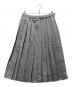 Hands of creation (ハンズオブクリエイション) プリーツスカート グレー サイズ:F 未使用品：6000円