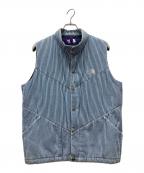 THE NORTHFACE PURPLELABELザ・ノースフェイス パープルレーベル）の古着「POLARTEC中綿ベスト」｜ネイビー