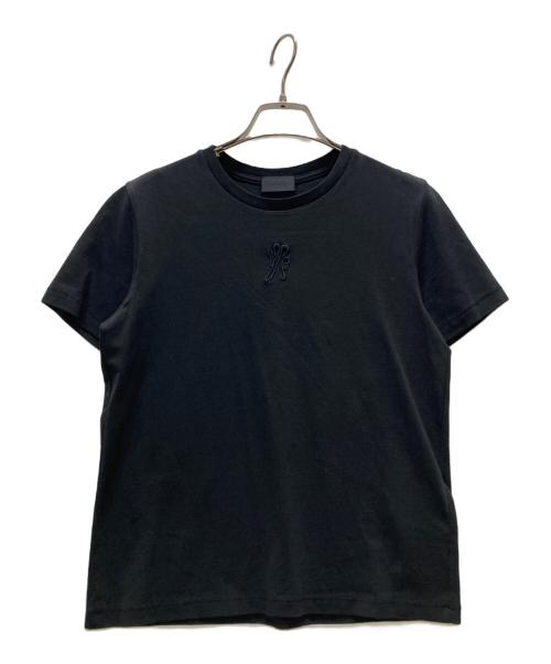 MONCLER（モンクレール）MONCLER (モンクレール) Slim Fit Logo T-Shirts/ロゴTシャツ ブラック サイズ:Sの古着・服飾アイテム
