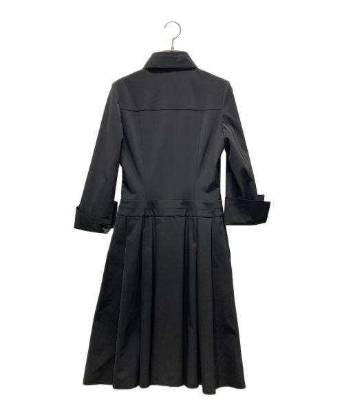 FOXEY NEWYORK（フォクシーニューヨーク）FOXEY NEWYORK (フォクシーニューヨーク) シャツワンピース ブラック サイズ:38の古着・服飾アイテム