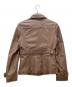 MICHAEL KORS (マイケル・コース) ラムレザージャケット ブラウン サイズ:4：6000円