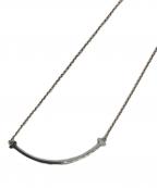 TIFFANY & Co.ティファニー）の古着「Tスマイルネックレス」｜シルバー