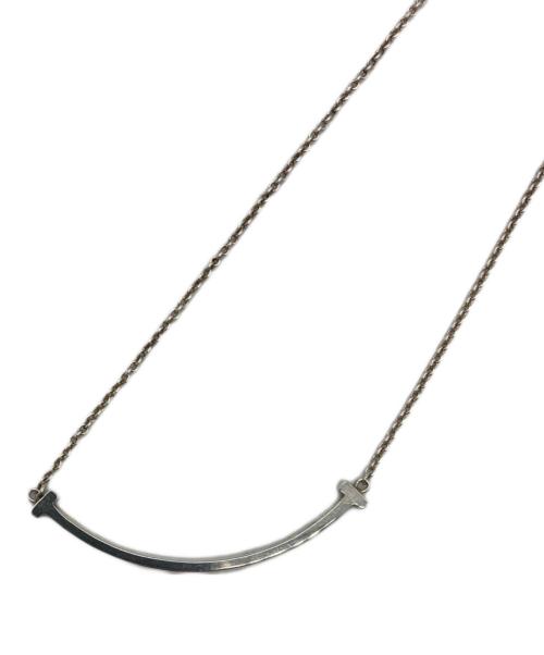 TIFFANY & Co.（ティファニー）Tiffany & Co. (ティファニー) Tスマイルネックレス シルバーの古着・服飾アイテム
