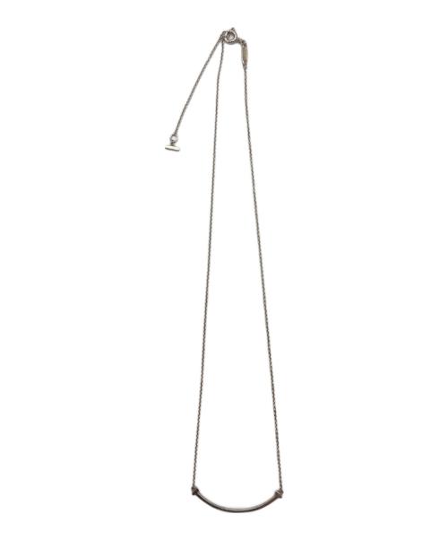 TIFFANY & Co.（ティファニー）Tiffany & Co. (ティファニー) Tスマイルネックレス シルバーの古着・服飾アイテム