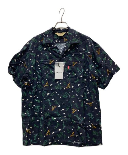 AVIREX（アヴィレックス）AVIREX (アヴィレックス) アロハシャツ ネイビー サイズ:M 未使用品の古着・服飾アイテム