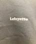 Lafayette (ラファイエット) LFYT アップルロゴスウェット ブラック サイズ:M：3500円