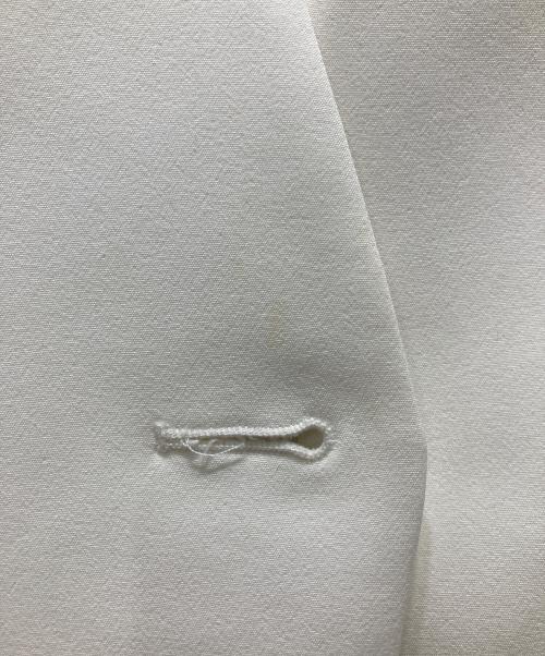 CELFORD（セルフォード）CELFORD (セルフォード) フリルスリーブジレ ホワイト サイズ:Fの古着・服飾アイテム