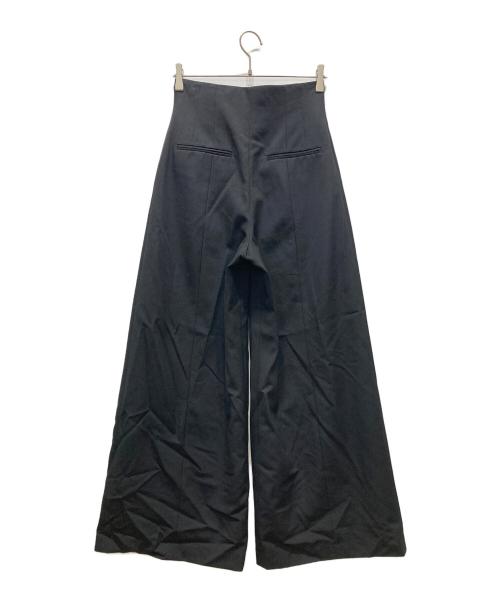 LE CIEL BLEU（ルシェルブルー）LE CIEL BLEU (ルシェルブルー) ハイウエストパンツ ブラック サイズ:36の古着・服飾アイテム