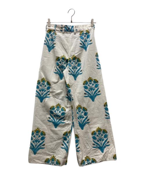 Ron Herman（ロンハーマン）Ron Herman (ロンハーマン) SZ Blockprints (エスゼットブロックプリント) 別注Palldi DISCO PANTS ホワイト サイズ:Sの古着・服飾アイテム