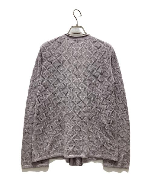 ATTISESSION（アティセッション）ATTISESSION (アティセッション) ギャザー コード ニットカーディガン ピンク サイズ:FREE 未使用品の古着・服飾アイテム