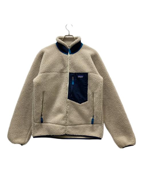 Patagonia（パタゴニア）Patagonia (パタゴニア) CLASSIC RETRO-X JACKET ブラウン×ブルー サイズ:Mの古着・服飾アイテム