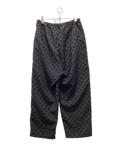 mizuiro-ind（ミズイロインド）mizuiro-ind (ミズイロインド) ドットデザインパンツ ブラック サイズ:Fの古着・服飾アイテム