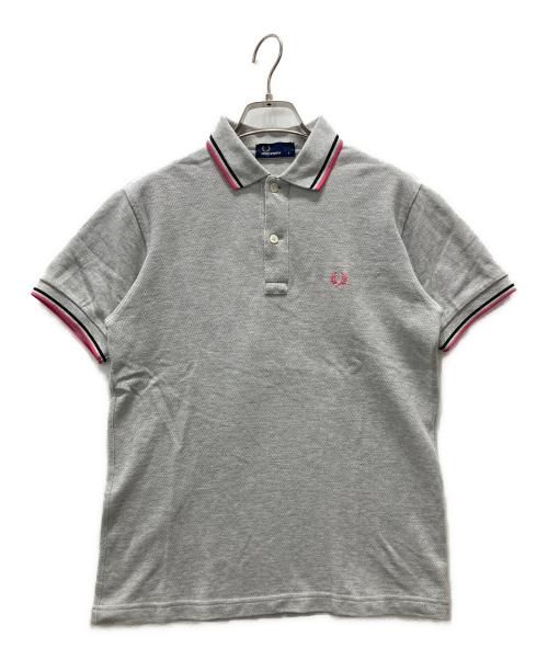 FRED PERRY（フレッドペリー）FRED PERRY (フレッドペリー) ポロシャツ グレー サイズ:Sの古着・服飾アイテム