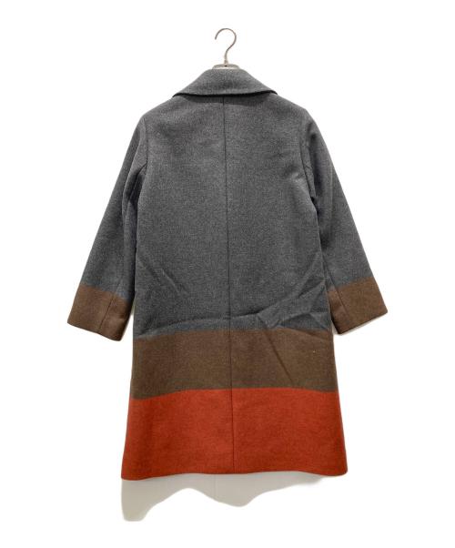 BOSS HUGO BOSS（ボス ヒューゴボス）BOSS HUGO BOSS (ボス ヒューゴボス) チェスターコート グレー サイズ:UK 8の古着・服飾アイテム