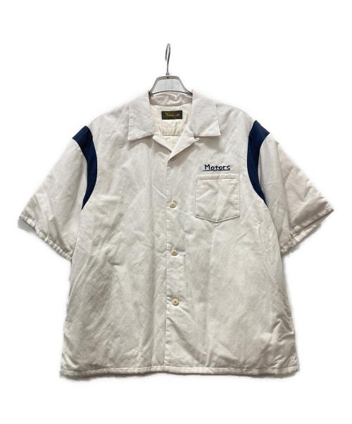 VISVIM（ビズビム）VISVIM (ビズビム) wallis down shirt s/s ホワイト サイズ:3の古着・服飾アイテム