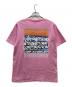 stussy (ステューシー) カリフォルニア グラフィックClear Day Tee ピンク サイズ:Ⅿ：5000円