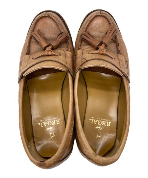 REGAL（リーガル）REGAL (リーガル) タッセルローファー ブラウン サイズ:24.5の古着・服飾アイテム