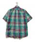 THE FOX COLLECTION (ザフォックス コレクション) 半袖チェックシャツ ライトグリーン サイズ:L：3500円