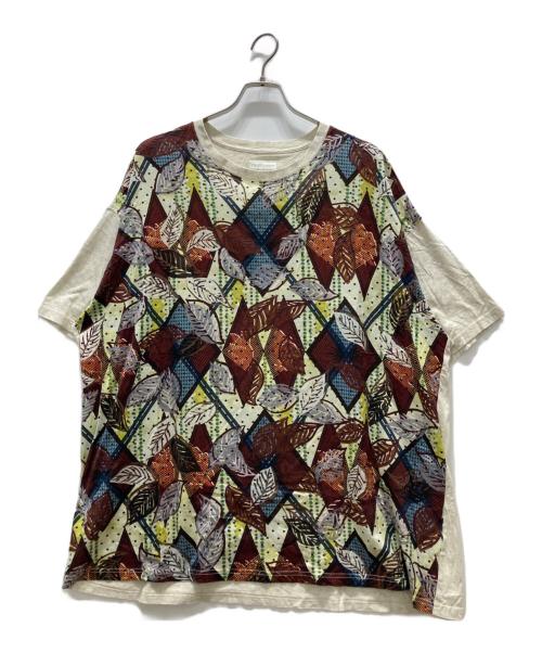 FACETASM（ファセッタズム）FACETASM (ファセッタズム) 総柄Tシャツ ベージュ サイズ:表記なしの古着・服飾アイテム